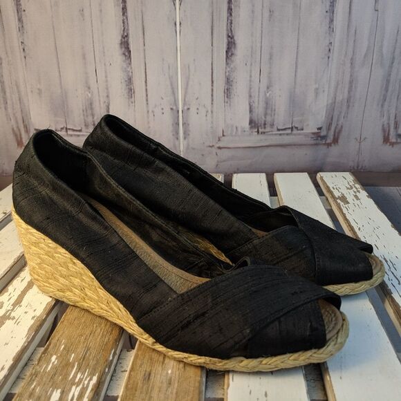 Lauren Ralph Lauren Shoes - lauren ralph lauren wedge womens 8.5 shoes comfort